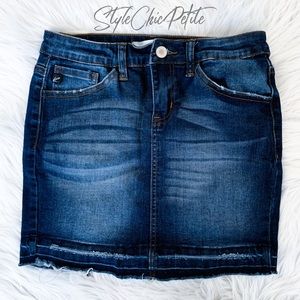 KanCan Denim Mini Skirt Size waist 24